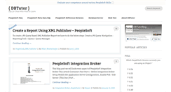 Desktop Screenshot of dbtutor.com